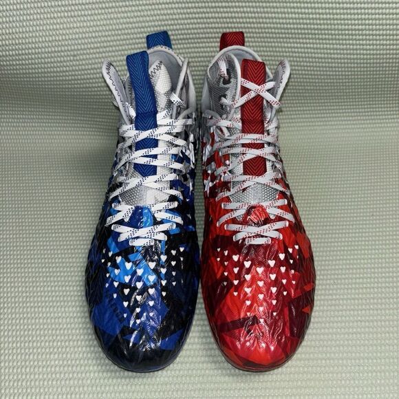 Under Armour UA Spotlight Clone MC LE USA Football Cleats Men Size 13 3026335100 - Picture 2 of 9